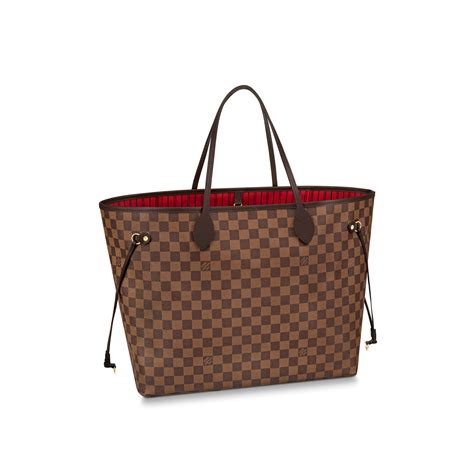 louis vuitton neverfull monogram o damier|louis vuitton neverfull gm size.